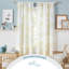 Panneau de rideau simple semi-diaphane avec passe-tringle Printemps-70080711