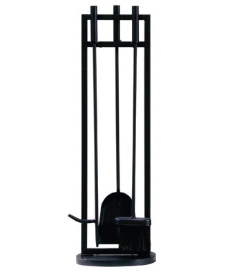 Abdalah Steel Fireplace Tool Set
