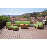 Chatsworth Outdoor 6 - Piece Teak Conversation Set