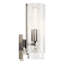 Meuble-lavabo 2 lumières 13,75 po avec verre cannelé transparent-289185206