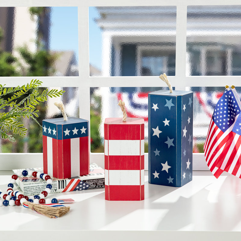 Patriotic/American Firecracker Table Decor