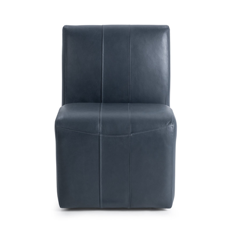 Brighton Upholstered Dining Chair, Mystic Blue