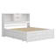 Structure de lit plateforme en bois avec 8 tiroirs, lit plateforme très grand avec tête de lit-167068645