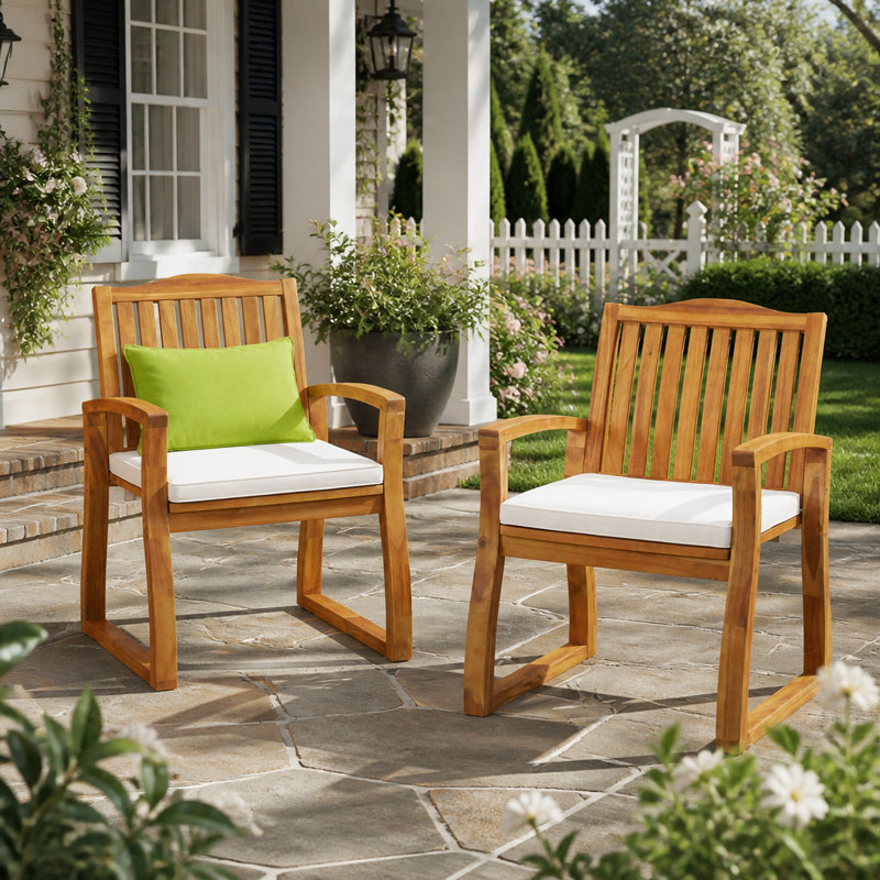 Fauteuil d'extérieur en bois