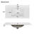 36'' Single Bathroom Vanity With Ceramics Top-991158010