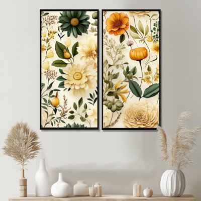 Motif floral boho Wanderlust