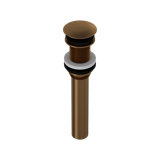 Push Drain Without Overflow