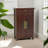 8 Pair Solid Wood Shoe Storage Cabinet