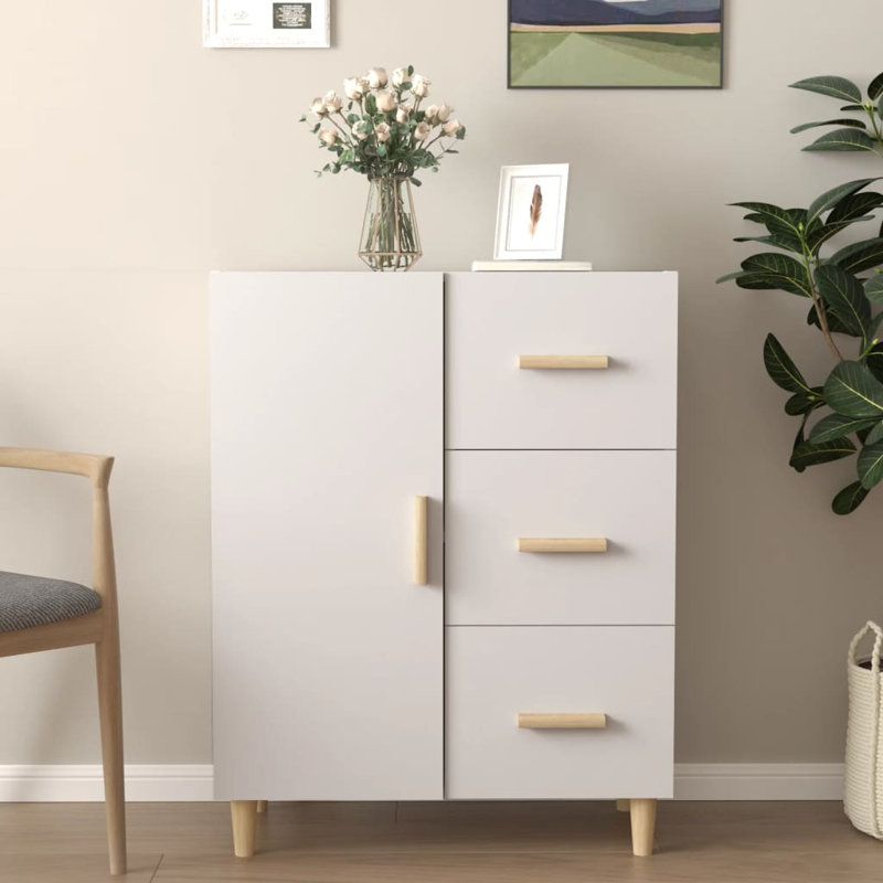 Hyang 1 - Door Standard Accent Cabinet, White