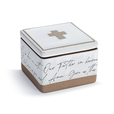 Stoneware Decorative Box