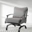 Chaise berçante d'extérieur en métal