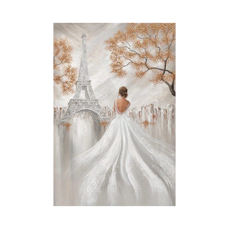 Eiffel Elegance, Paris Flair, Format, 26'' H x 18'' W