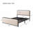 Metal Bed Frame Bed-131136179