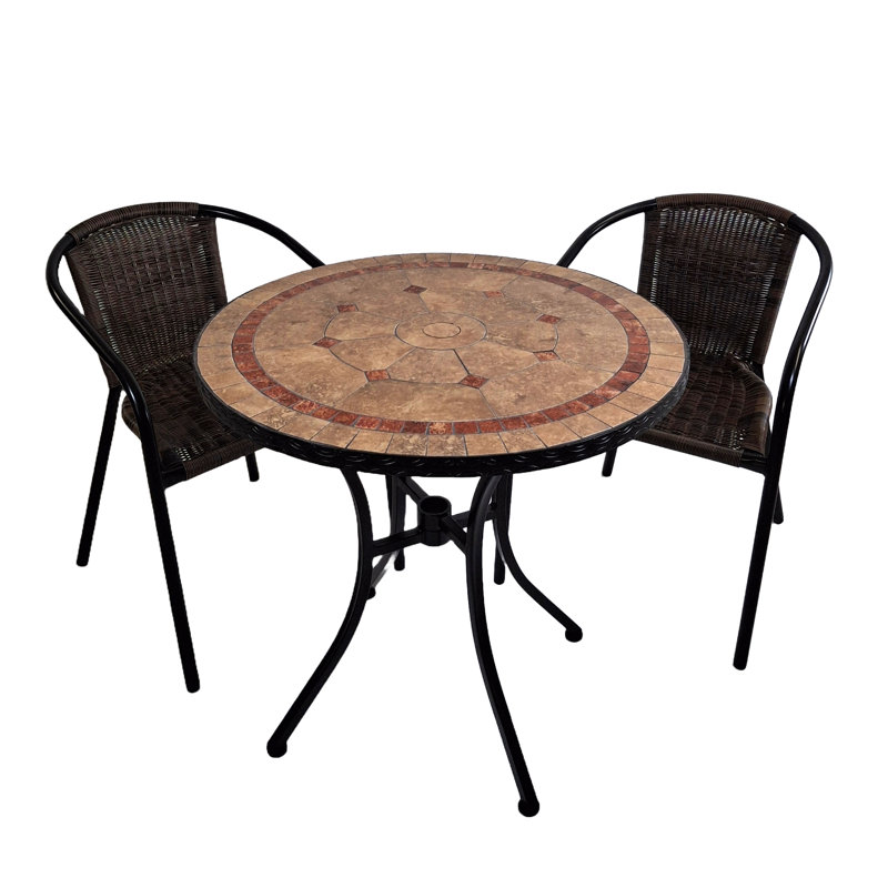 Richmond 2 - Person Patio Dining Set with Round Table