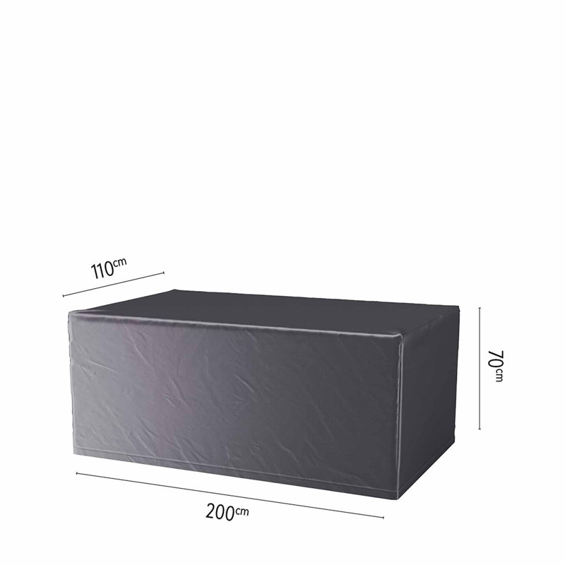 Aerocover by Platinum - Table Aerocover, 70cm H x 200cm W x 100cm D