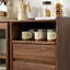 Buffet en bois de noyer massif-2057646516