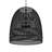 3 - Light Matte Black Dome Pendant