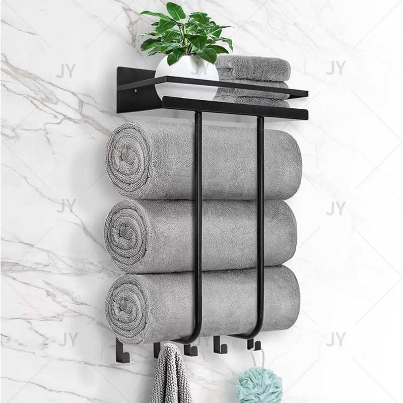 Wall Mounted Required Towel Rack