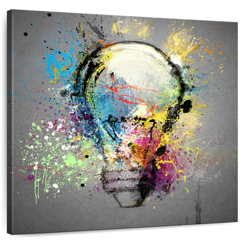 Kerner Creative Light Bulb, 20" H x 20" W