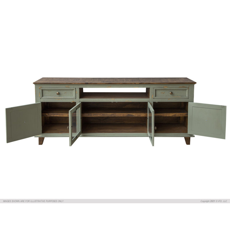 Console en bois massif 75,5 po Westmont