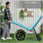 Outdoor Chaise Lounge, 2 Piece Lounge Chair With Wheels, Tanning Chair With 5 Adjustable Positions For Patio, Beach, Yard, Pool-1975249984