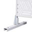 Paravent en métal 76 po H48 po, blanc - Élégant et privé 76 po 48 po-122460658