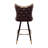 Button Tufted Cowboy Swivel Bar Stool-117321623