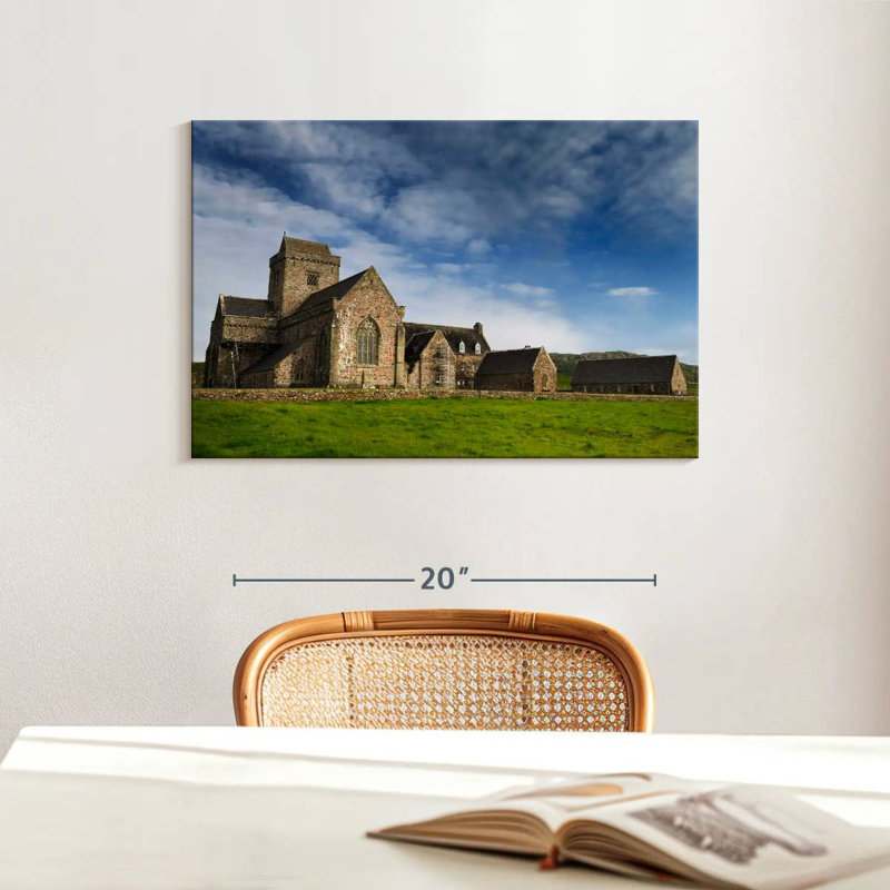 Abbaye et monastère Adella Iona, H 16 po x l 24 po