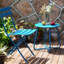 Ebern Round Outdoor Side Table-883349979