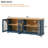 66.9" Sideboard With Storage, Farmhouse TV Stand With 4 Semi-Arched Glass Doors, Wood Grain Sideboard With Adjustable Shelves And Cable Management-1650758641