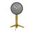 Stainless Steel Mechanical Tabletop Clock