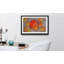 Streetart Leaves - Single Picture Frame Print-2111809490