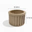 Pot rond Strata MD - Beige brun-1443840980-1443840984