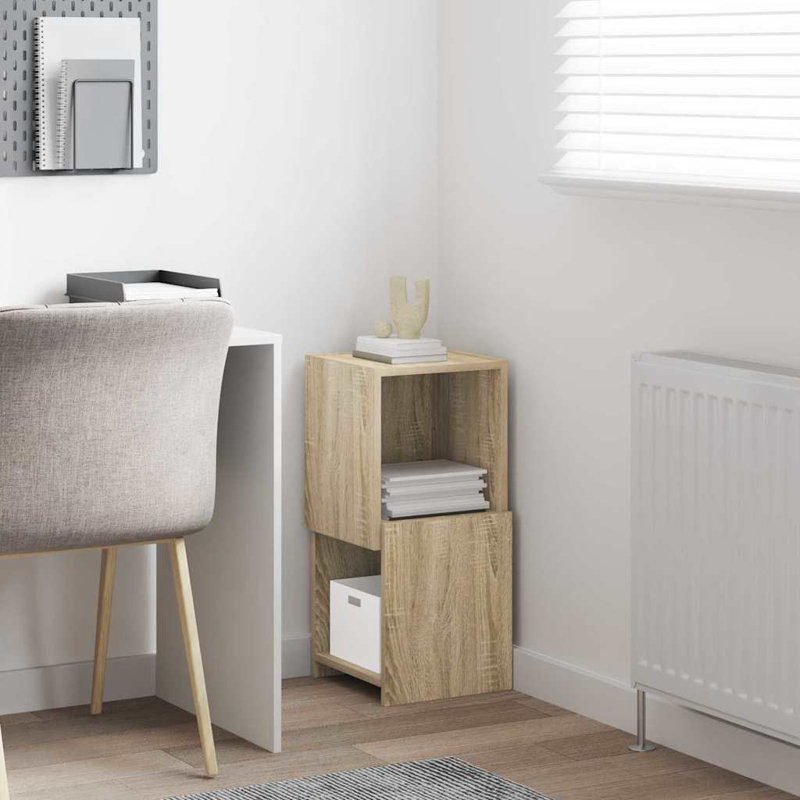 Corner Accent Chest, Sonoma Oak, 65cm H x 30.5cm W x 30cm D
