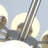 13 - Light Dimmable Modern Sputnik Atomic Tiered Cluster Globe Bubble Chandelier with Opal Glass Globe-133320179
