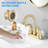 2-Handle Bathroom Sink Faucet With Pop-Up Drain