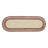 Potomac Jute Table Runner Stencil Stars