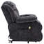 Demp 96cm Wide Velvet with Heated Cushion-391623959