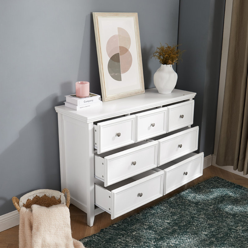 Commode décorative, Blanc