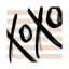 Neutral Glam XOXO 1 Piece Wall Art on Canvas-63929663-63929668
