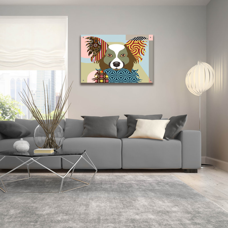 "Papillon" par Lanre Adefioyue, H 24 po x l 36 po