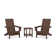 Outdoor Adirondack Chair With Table