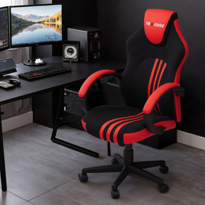 17 Stories Adjustable Ergonomic Swiveling PC & Racing Game Chair