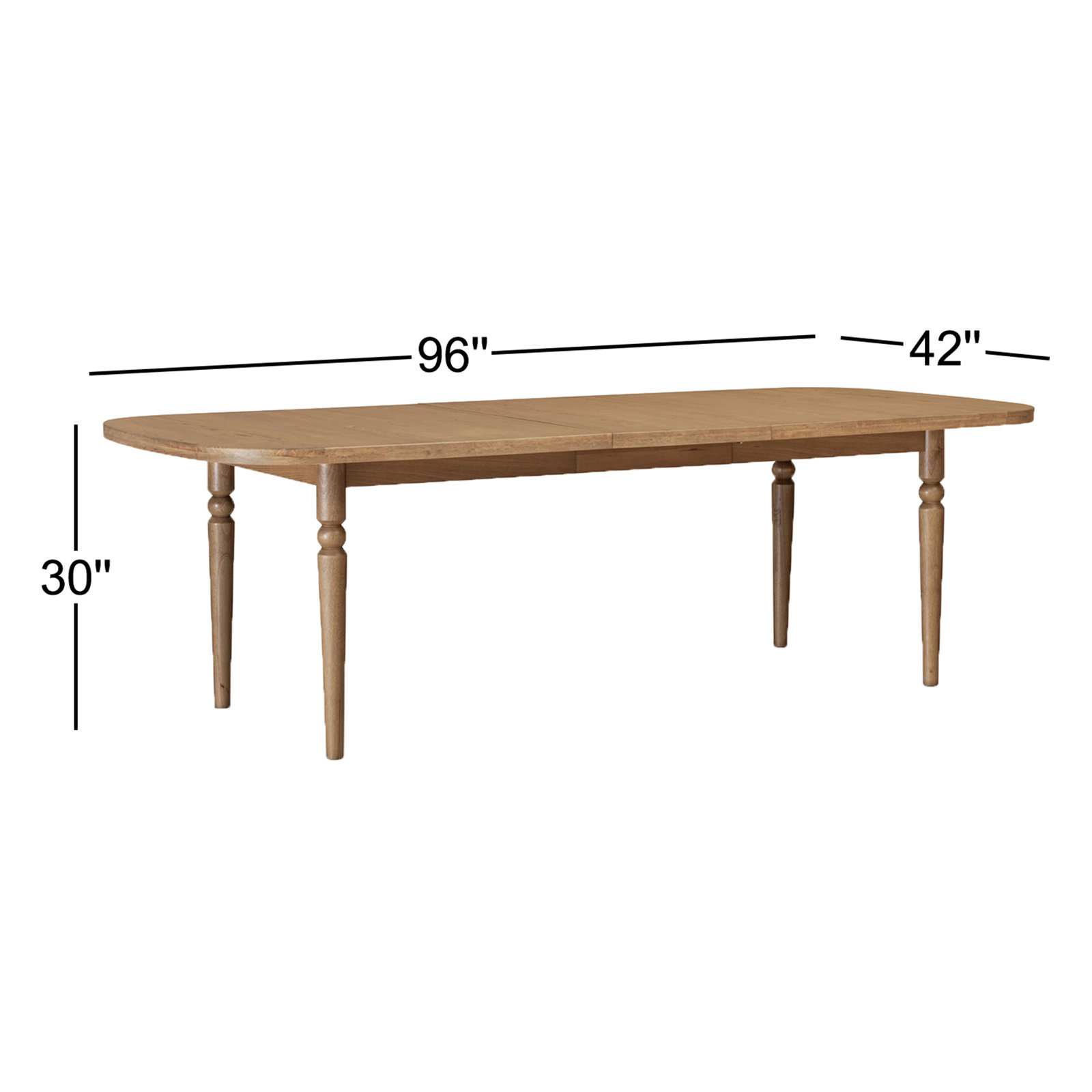 August 78" Acacia Dining Table