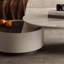 Table basse escamotable de style crème