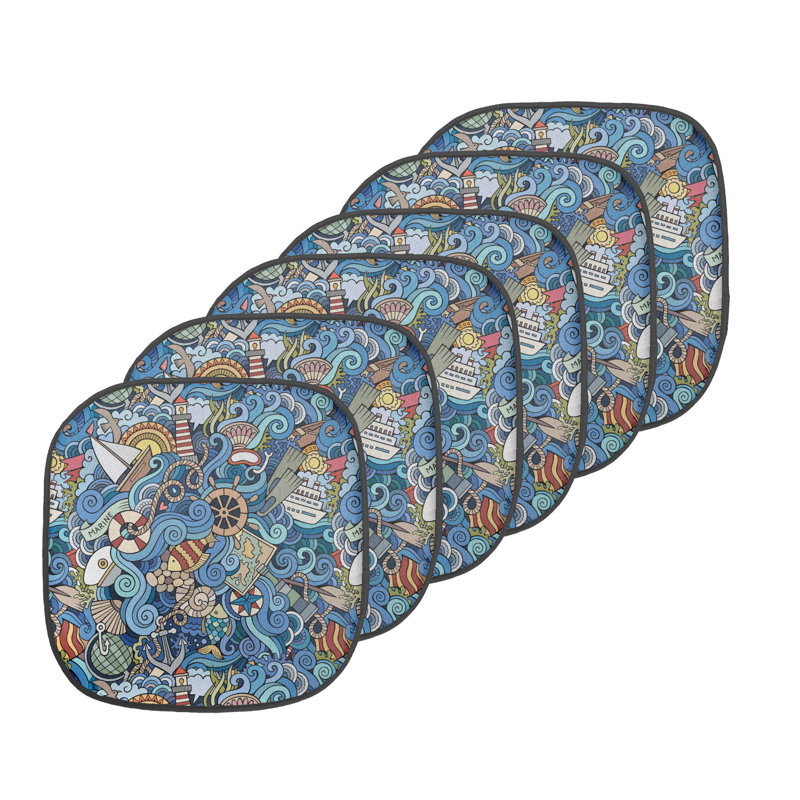 Coussin de siège papillon