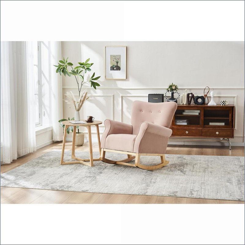 Chaise berçante Traditional Bois | Hévéa
