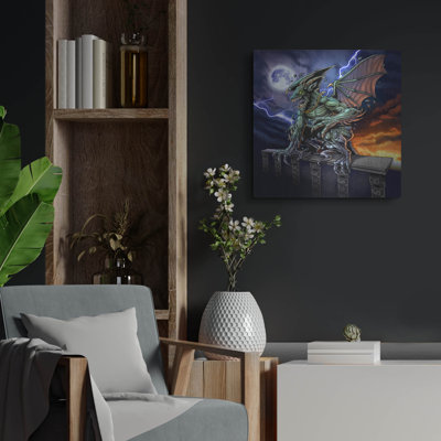 «Gargoyle 2» par Flyland Designs, art mural en métal