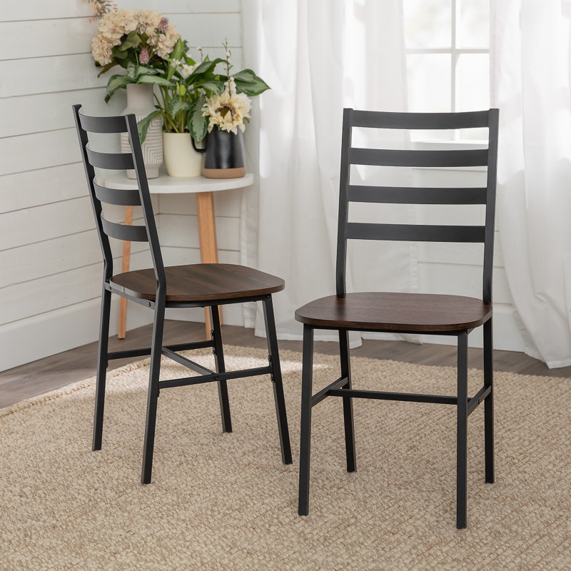 Chaise d'appoint Kaydience, Noyer foncé