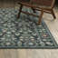 Tapis bleu / multicolore Adela-733643701